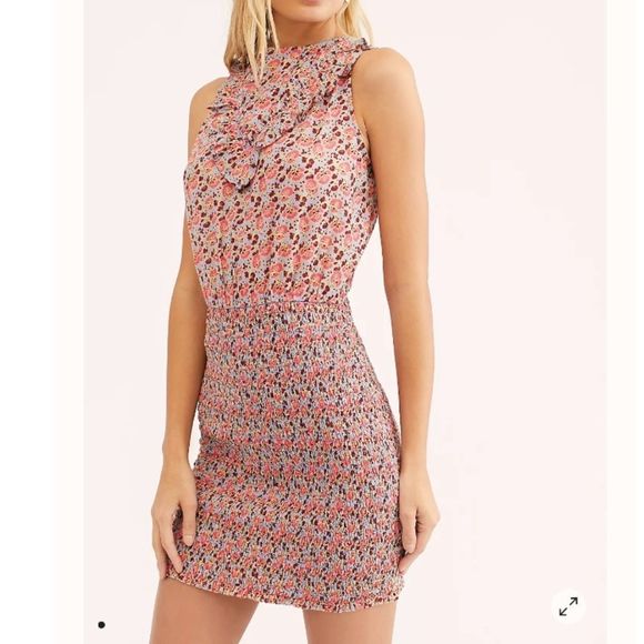 NWT Free People I'm Your Favorite Mini Dress - Picture 1 of 8
